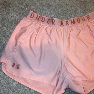 Peach Under Armour Shorts